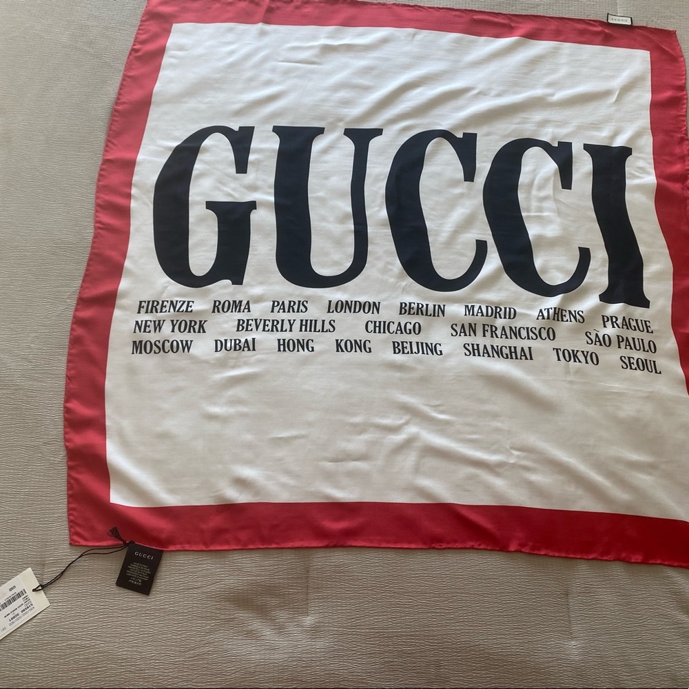 Gucci Silk Scarf